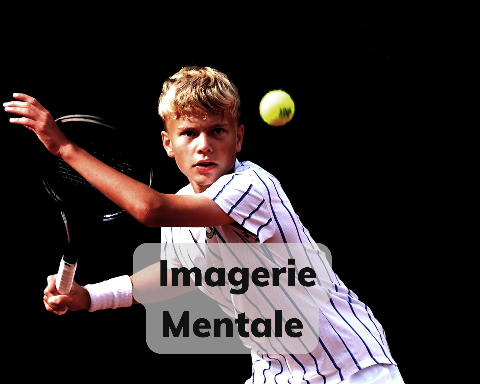 imagerie mentale sport jeune tennisman