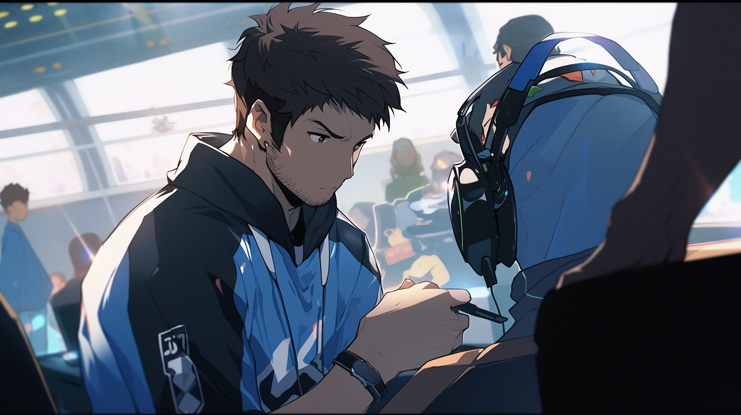 Un manga ou un sophrologue de l'esport est ne action